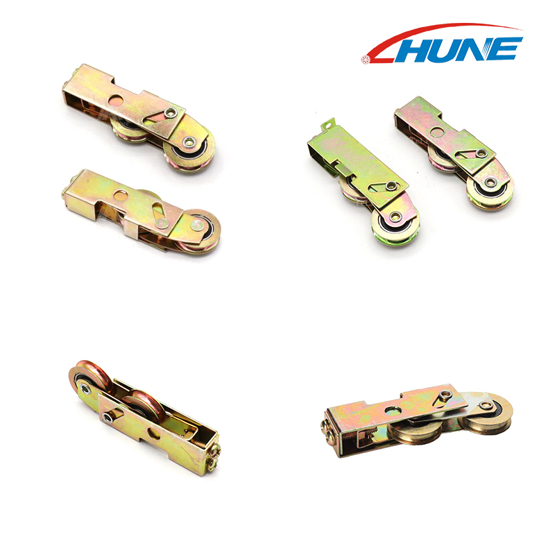 Utskifting av 2-paks skyvedørsruller, tandemrullemontering Skyvedør i glassdør Utskifting av skjermdørport