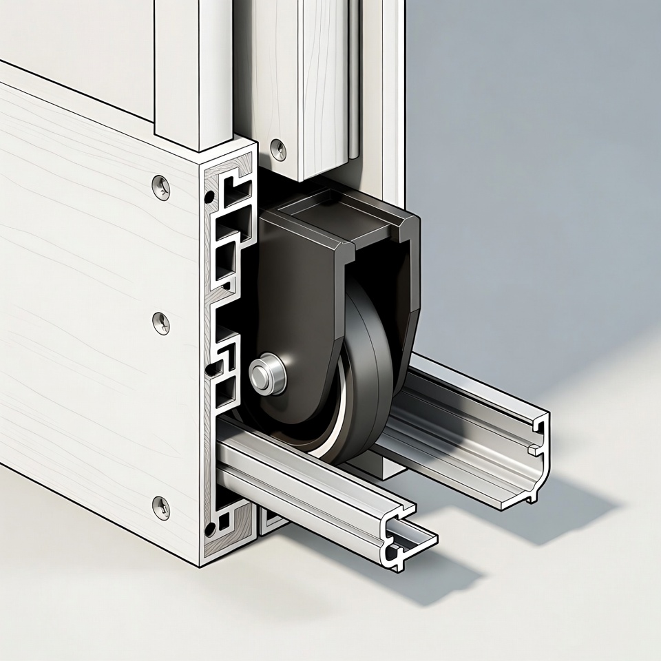  Skyveskjermdøren glir ikke? Eksperttips for å justere rullene enkelt