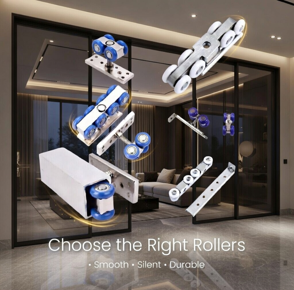  Hvordan velge hulromsskyvedørruller i 2026: En komplett kjøperveiledning