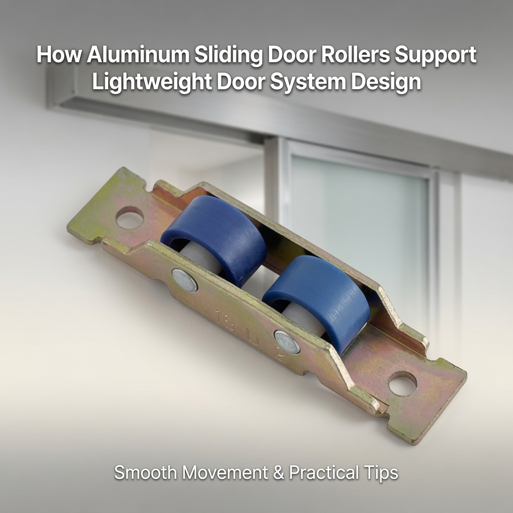  Hvordan skyvedørsruller i aluminium støtter design av lett dørsystem