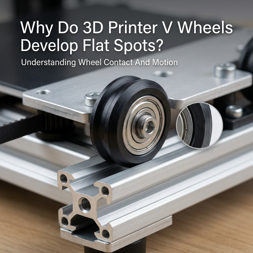  Hvorfor utvikler 3D Printer V-hjul flate flekker